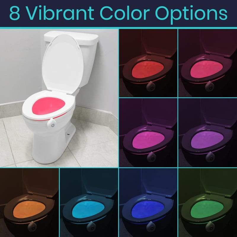 Toilet Light - Motion Sensor LED for Bowl & Seat