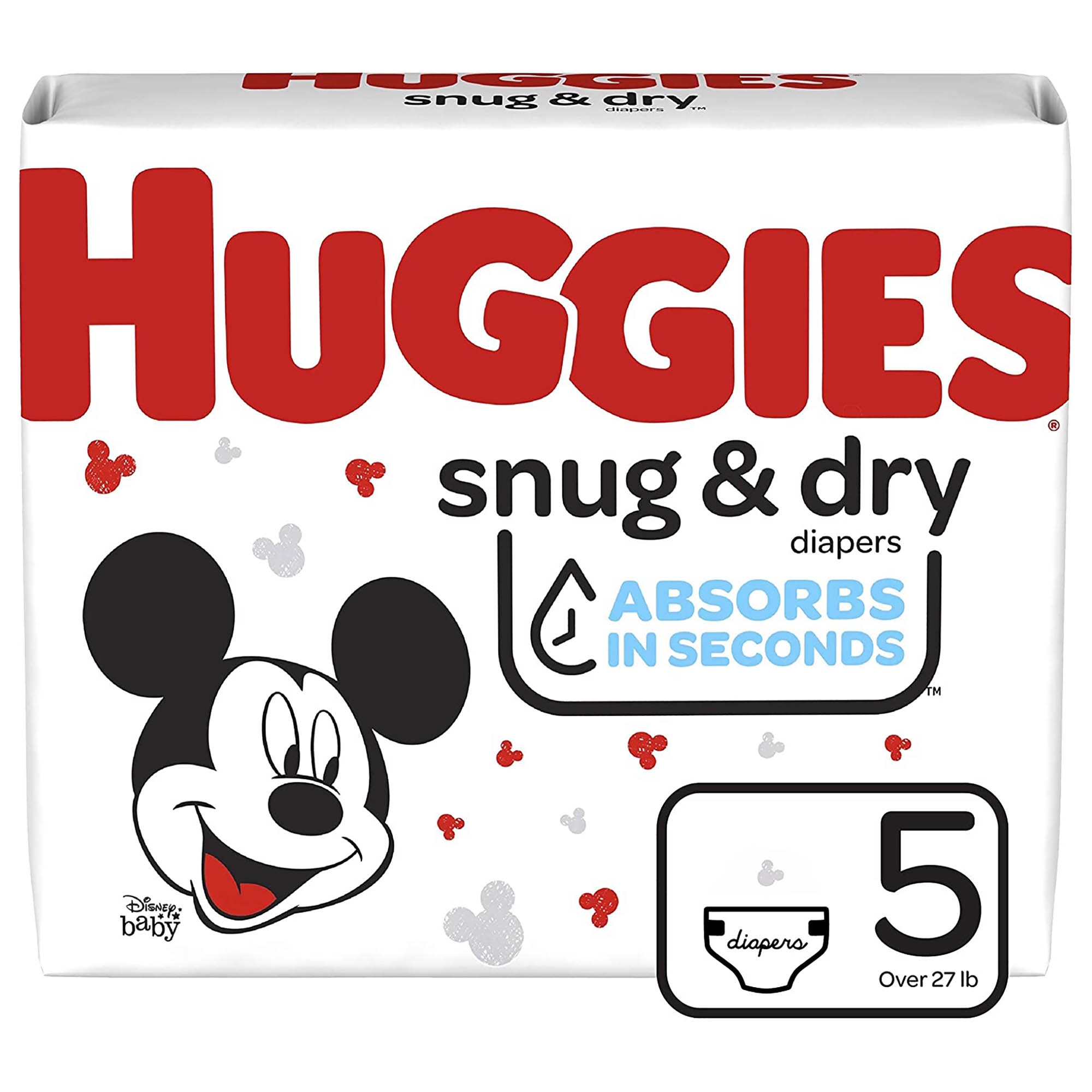 Snug & Dry Unisex Baby Diaper, Disposable, Heavy Absorbency