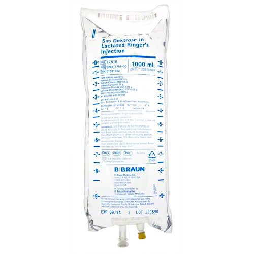 5% Dextrose in Lactated Ringer's Injection