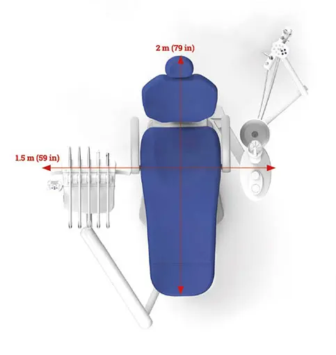 Vanguard Smart Dental Exam Chair