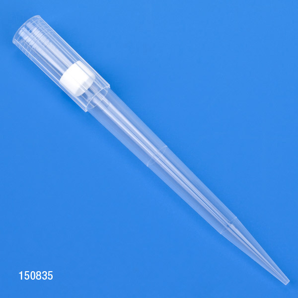 Filter Pipette Tip, Low Retention, Graduated, Natural, Sterile, Racked