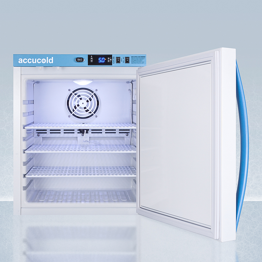 1 Cu Ft Compact Vaccine Refrigerator with Factory Installed DDL
