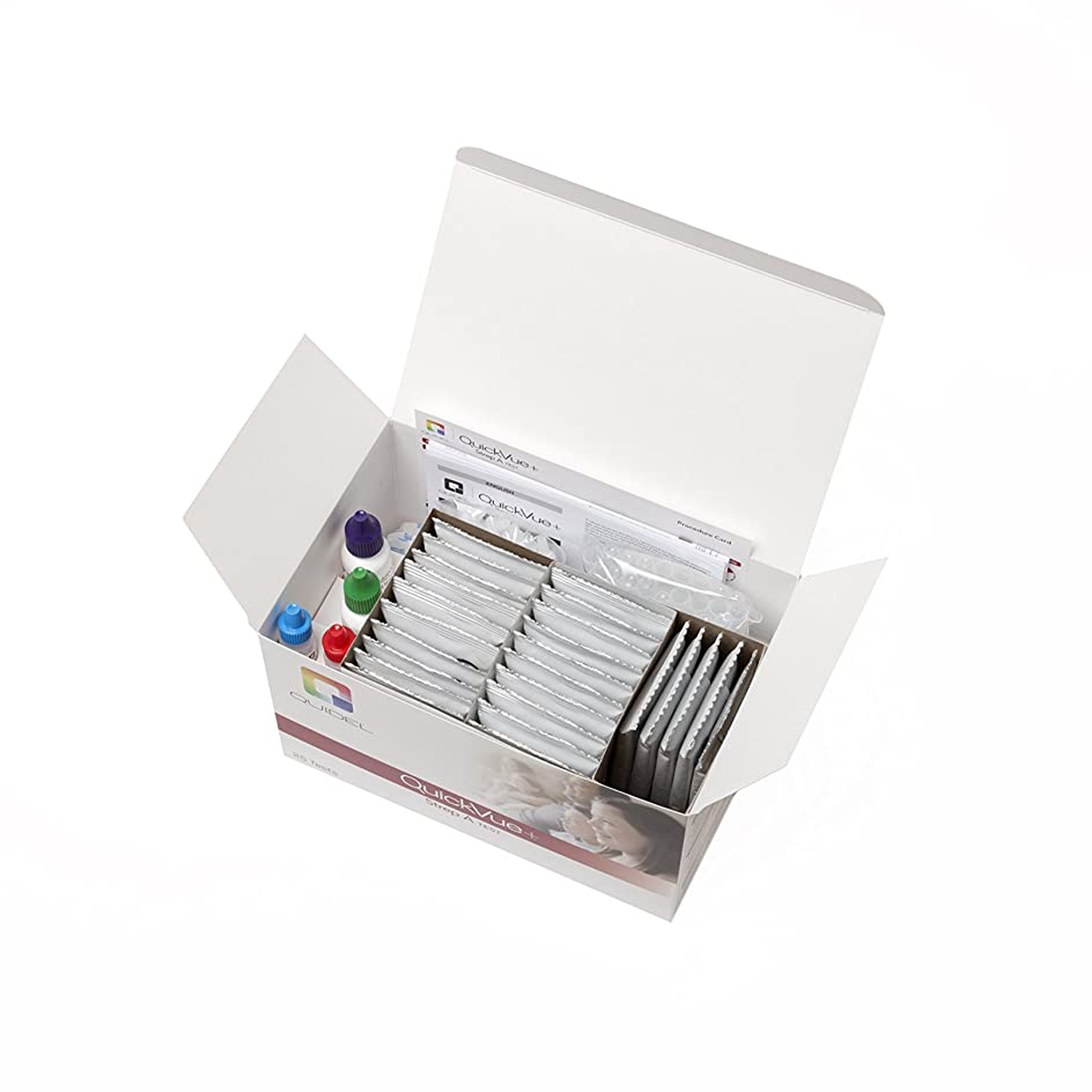 QuickVue+ Rapid Strep A Test Kit, Non CLIA Waived