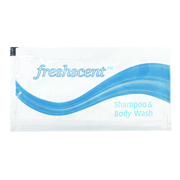 Freshscent 0.34 oz Shampoo & Body Wash Packet
