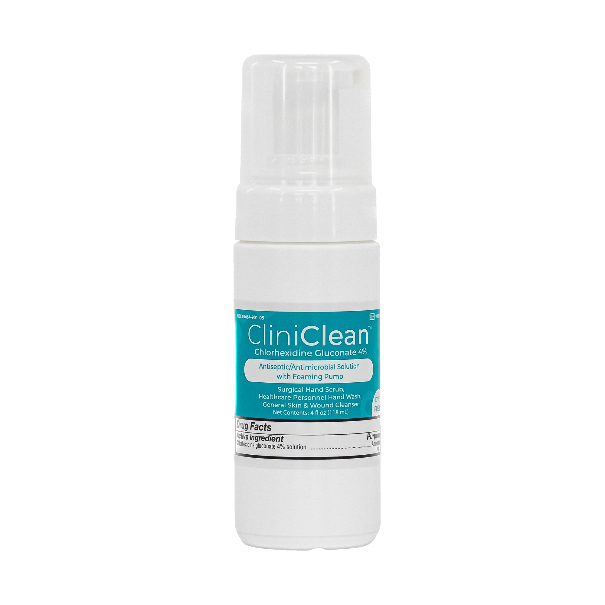 CliniClean Chlorhexidine Gluconate 4% Antiseptic / Antimicrobial Solution