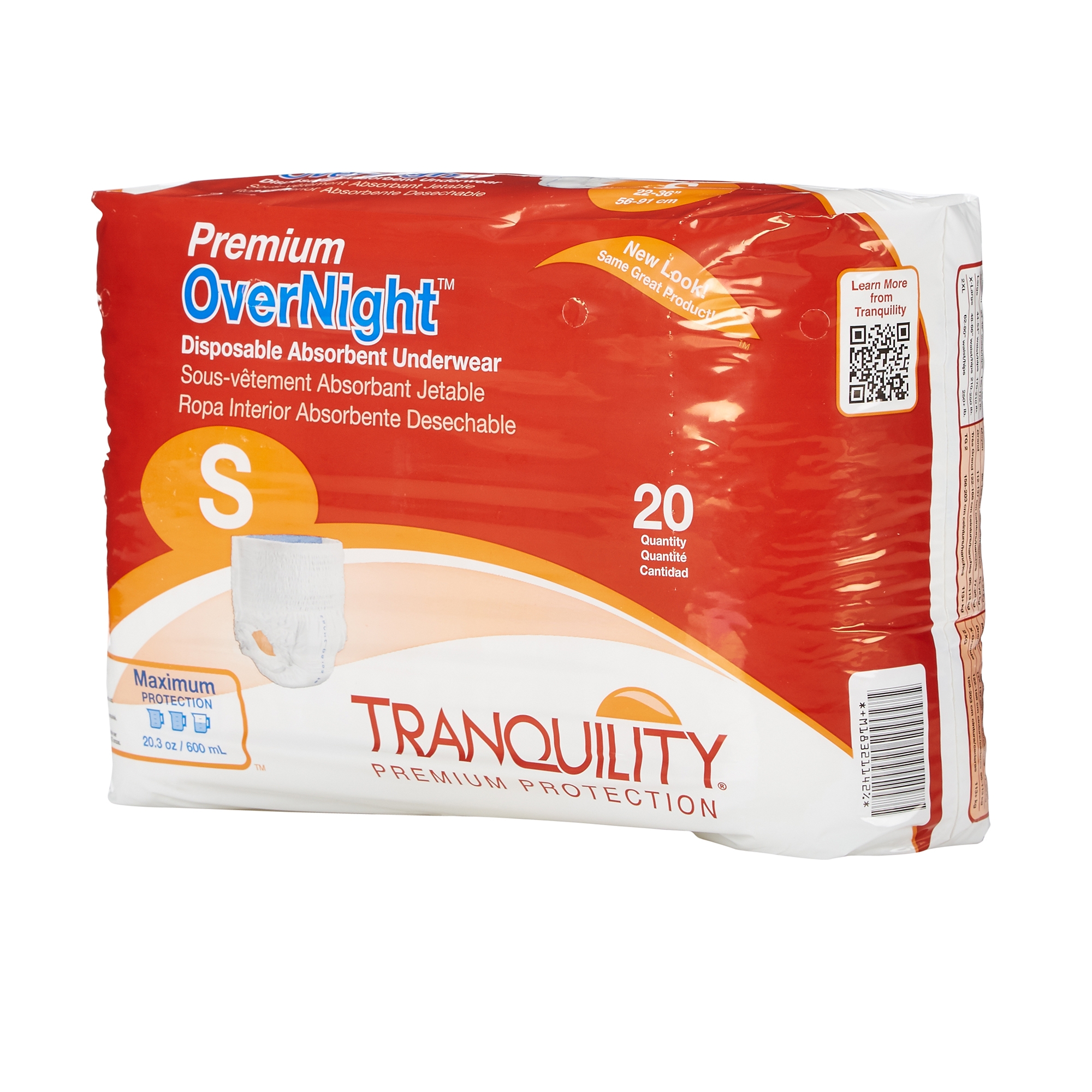 Tranquility Premium OverNight Disposable Absorbent Underwear