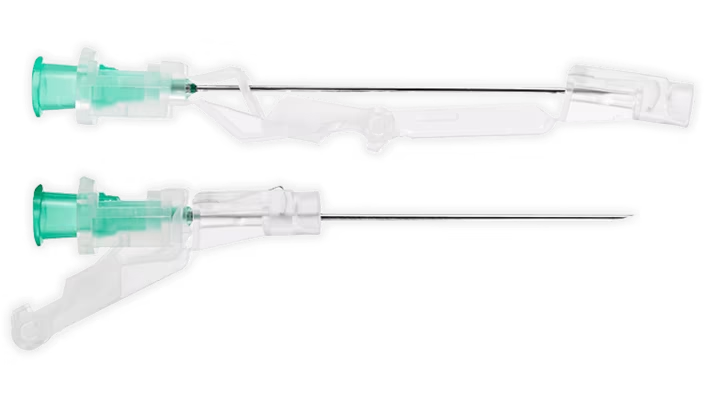 Syringe with SafetyGlide Needle, 1mL