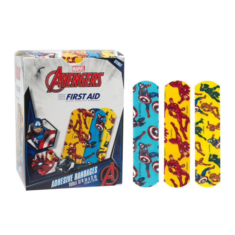 Marvel Stat Strip Bandages, 0.75" x 3"