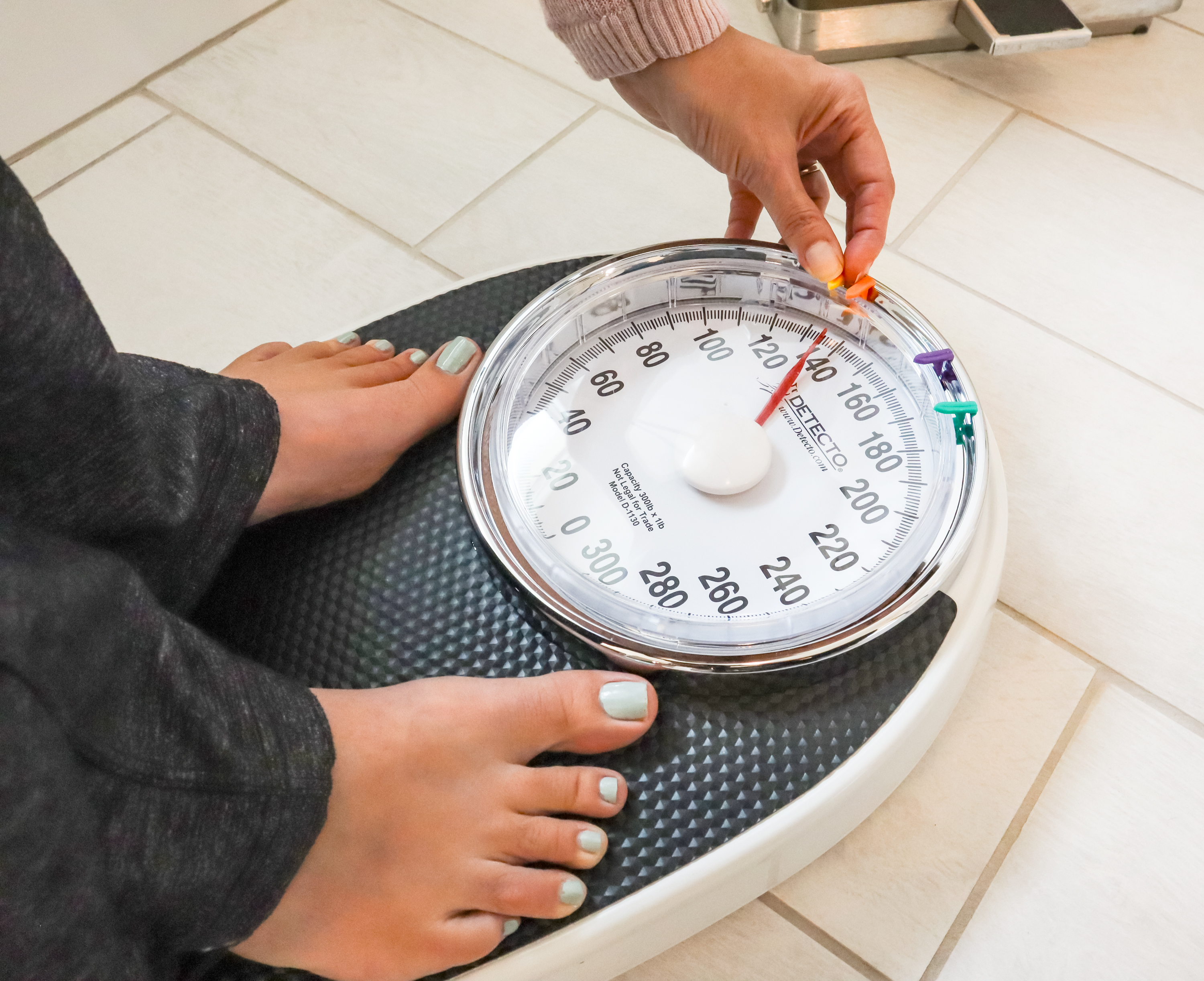 Large Dial Bathroom Scale
