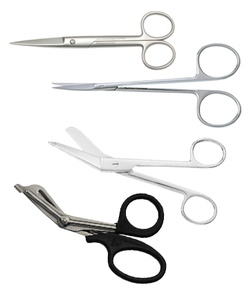 Pro Advantage Bandage & Utility Scissors, Office Grade Line, 7-1/2,  Serrated Blade N407035OG