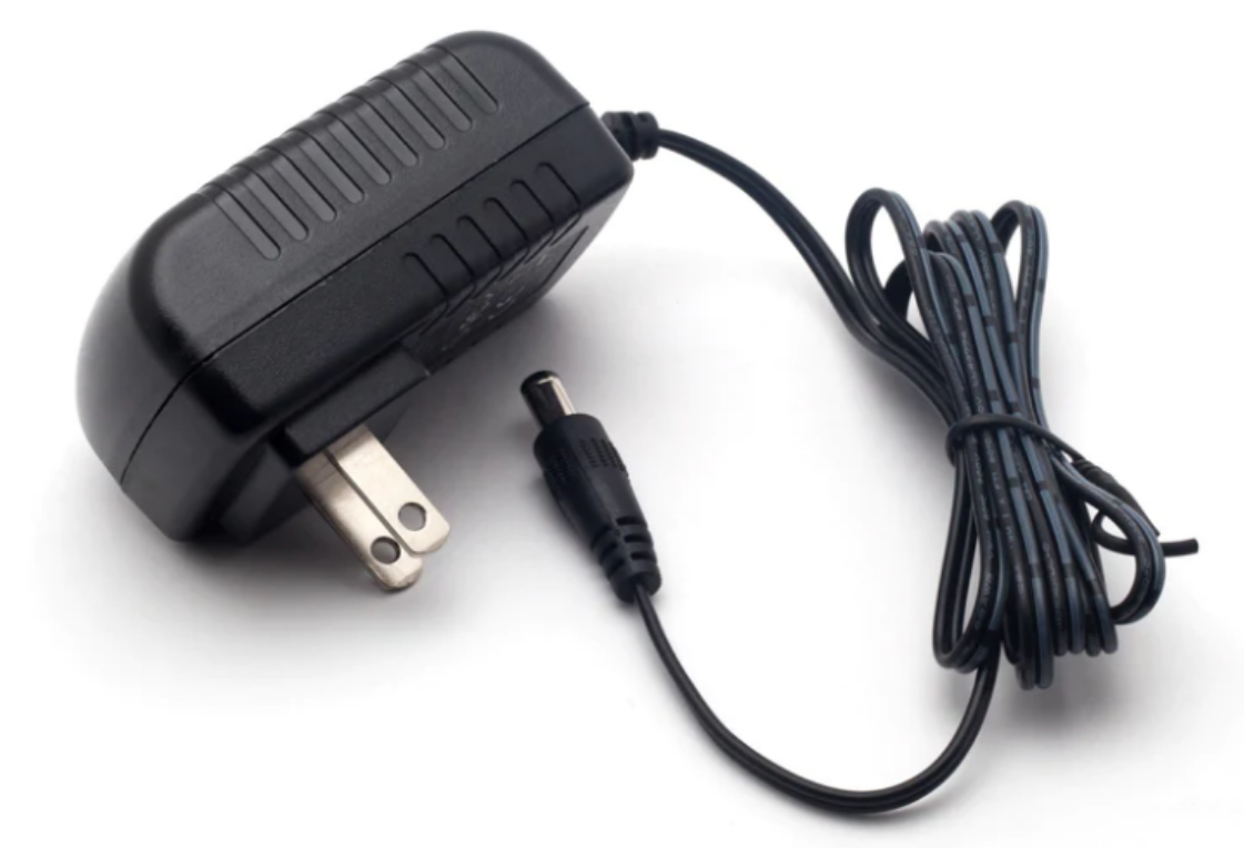 AC Adapter Cord for 12 Volt DC models