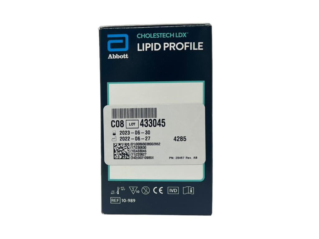 Reagent Cholestech LDX Cassette Lipid Profile 10 Tests