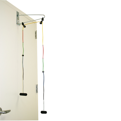 Visualizer Color Coded Over Door Shoulder Pulley Exercisers