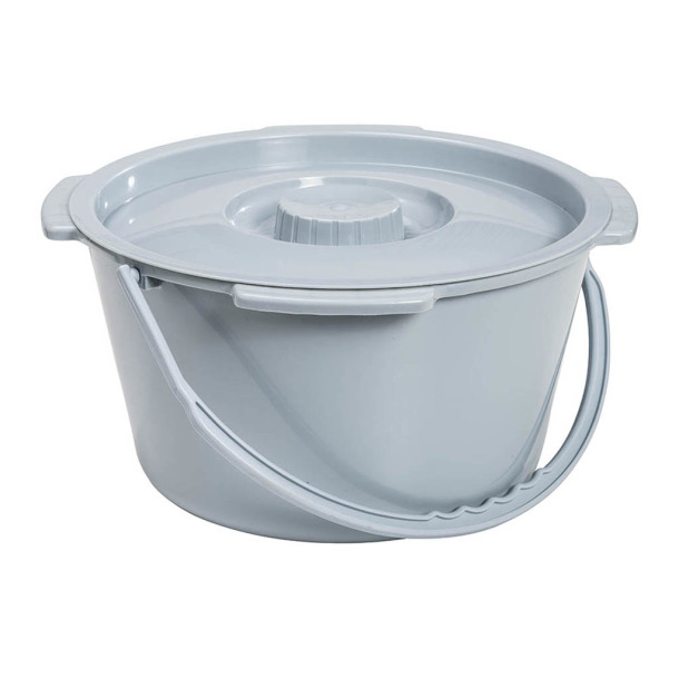 Commode Bucket With Handle and Lid