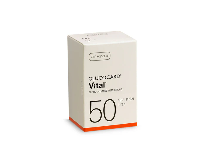 GlucoCard Vital Test Strips for Blood Glucose Monitoring System