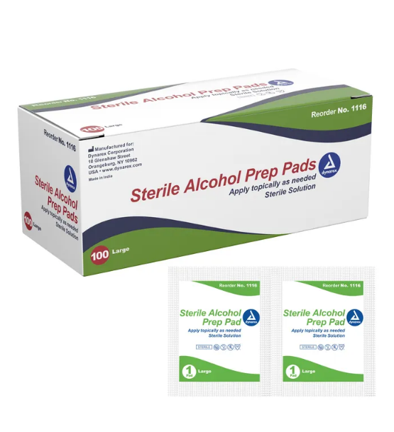 Alcohol Prep Pad, Sterile