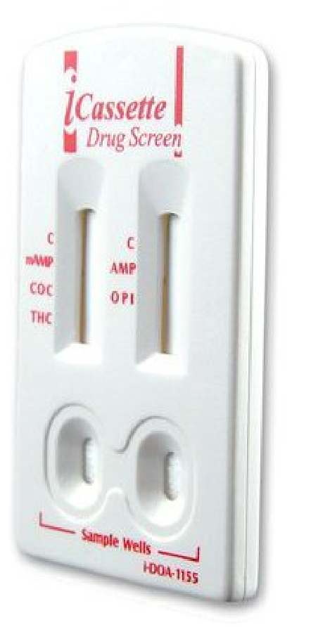 iCassette Drugs of Abuse Test, 10 Drug Panel, AMP, BAR, BZO, COC, mAMP MET, MTD, OPI, PCP, TCA, THC