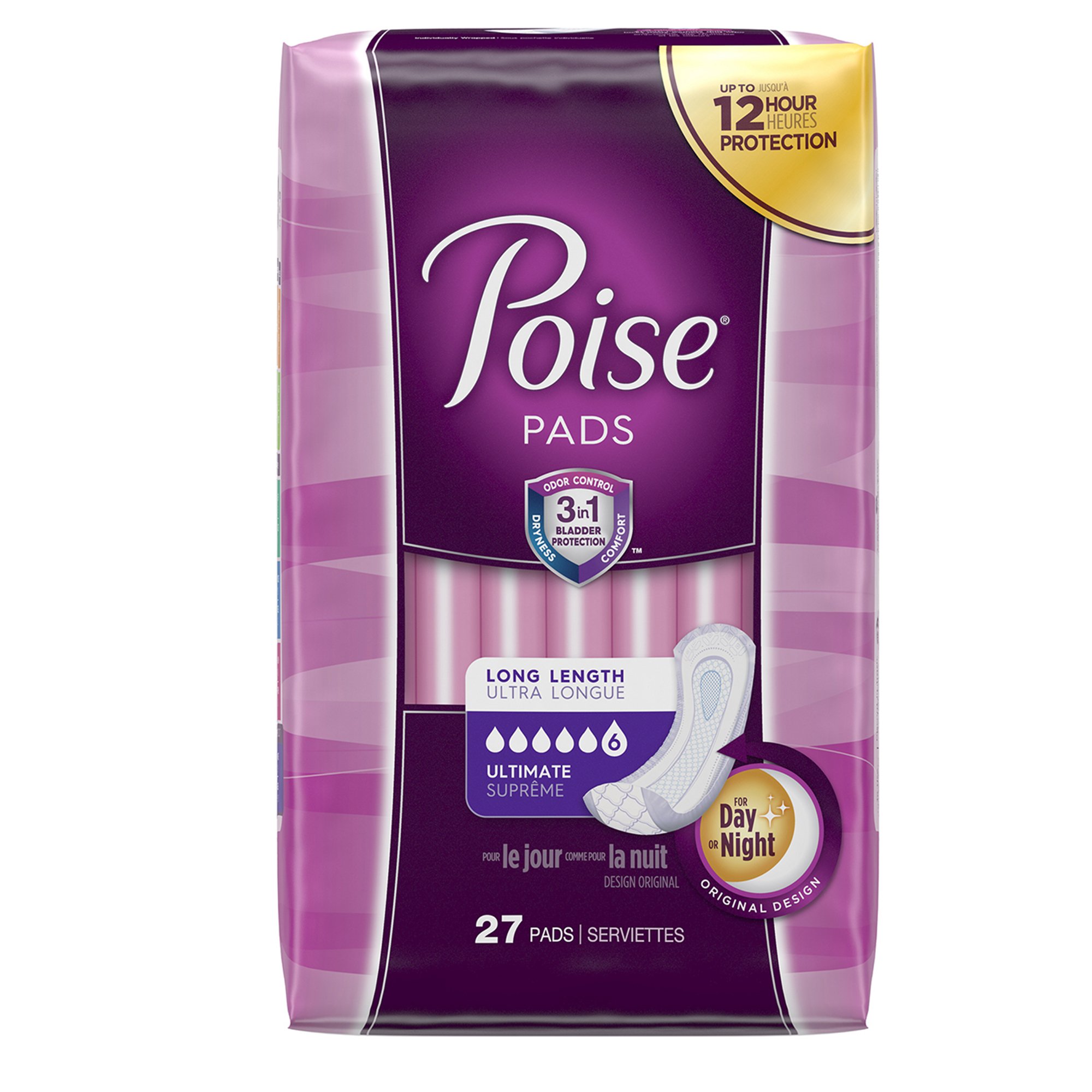 Poise Bladder Control Pads, Ultimate Absorbency
