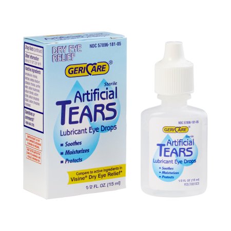 Sterile Artificial Tears Lubricant Eye Drops