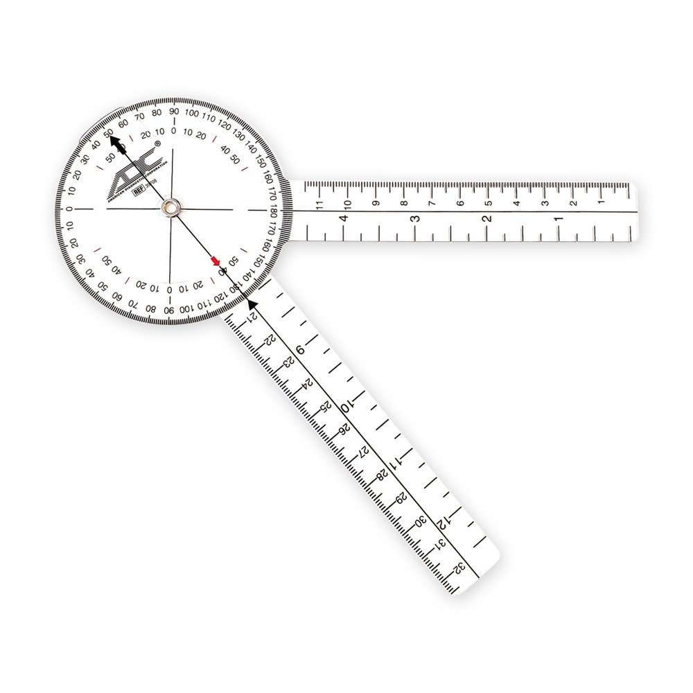 Multi Use Goniometer, 8 Inch 