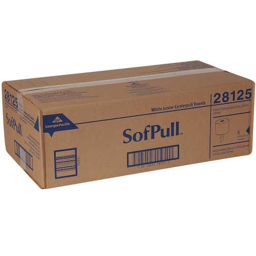 Softpull, Center Pull Roll, Paper Towel Perforated, 12.0" x 7.8", White - Clearance