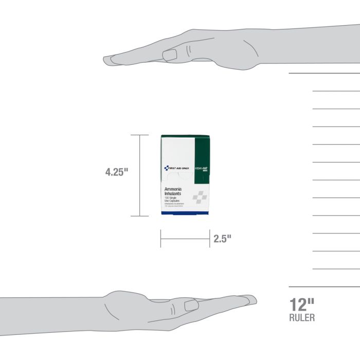 Ammonia Inhalant Ampoules 0.3mL - Box of 100