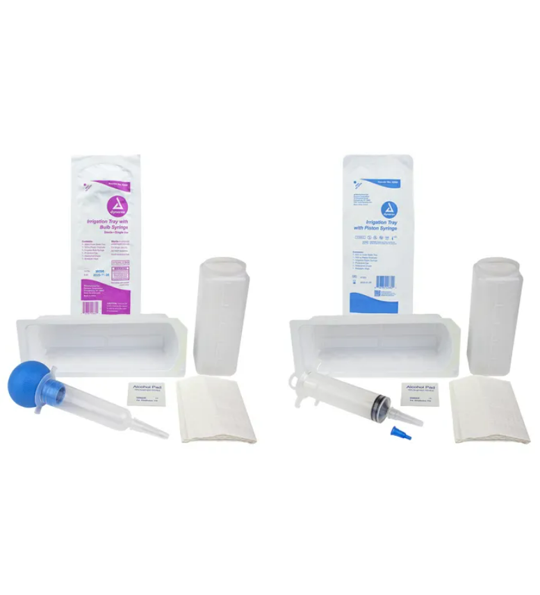 Irrigation Tray with 60cc Syringe