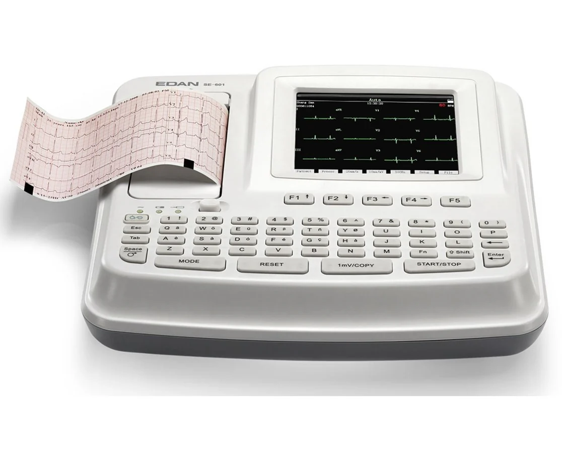 6 Channel ECG Machine