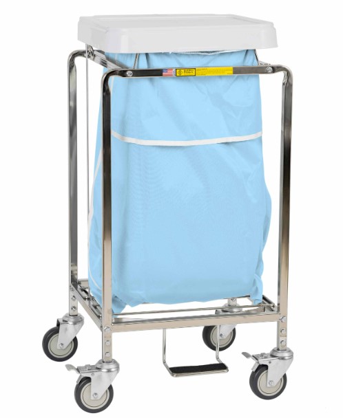 Single "Leakproof" Hamper w/ Foot Pedal