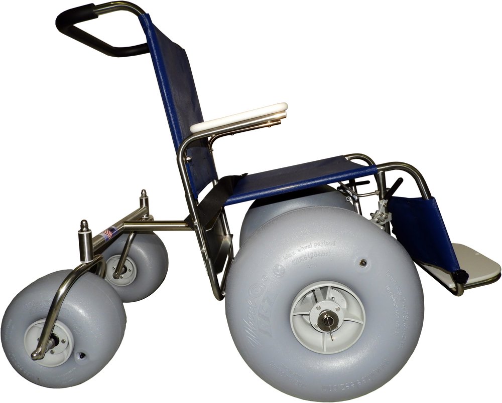 Fixed Frame All Terrain Beach Wheelchair