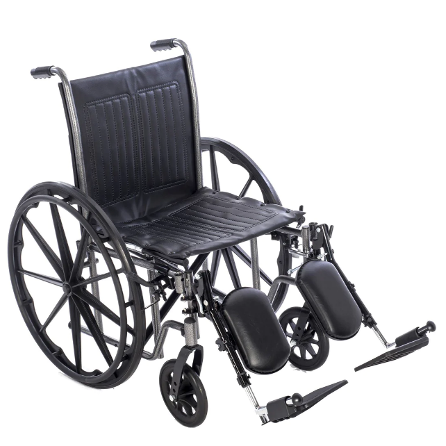 Chariot II K2 Wheelchair with Swing Away Foot Rests