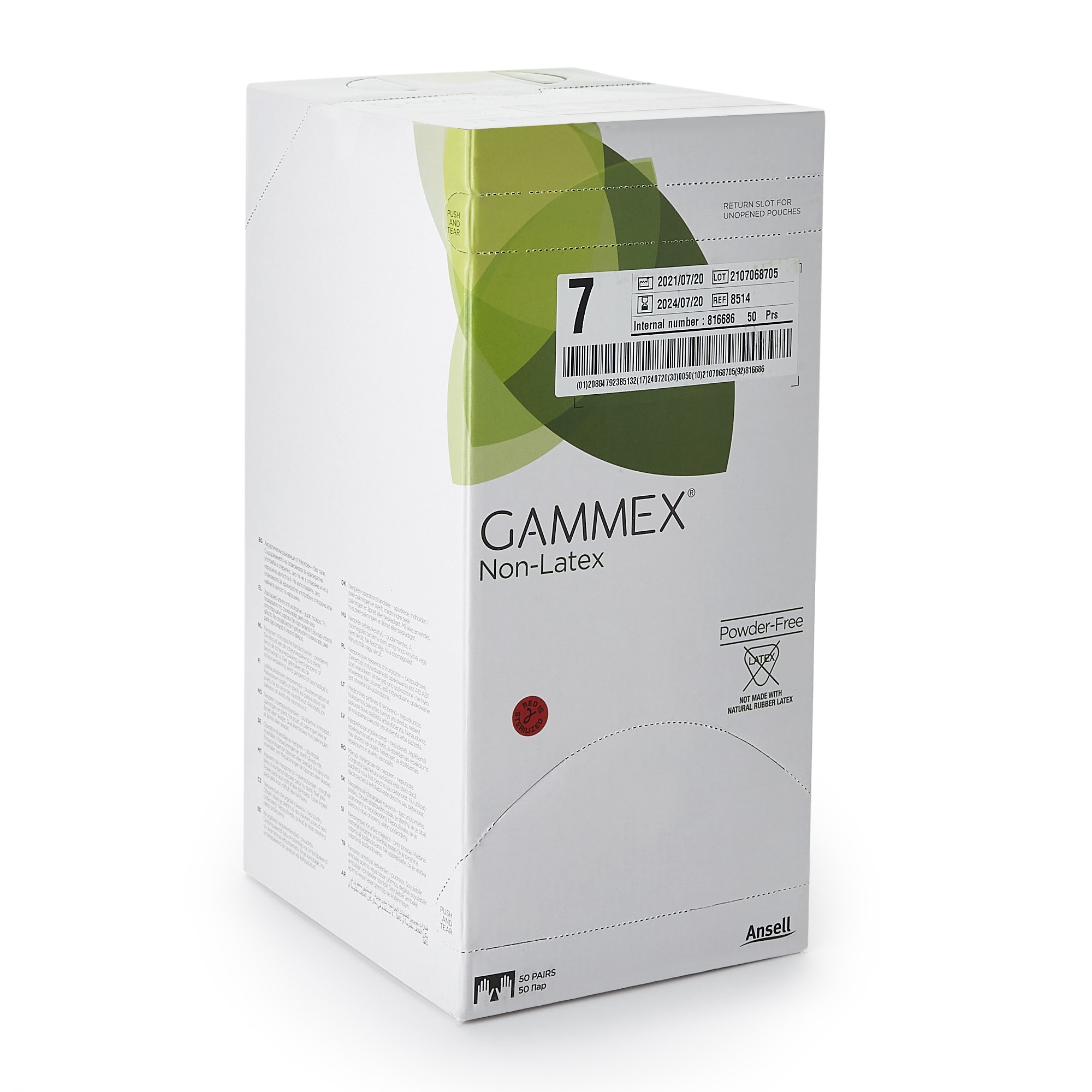 Gammex Surgical Glove, Size 7 - Clearance