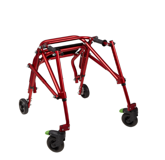 4 Wheel Klip Walker with Flip Up Seat