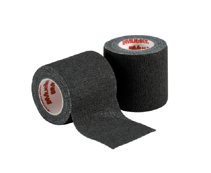 Tapewrap Premium Cohesive Bandage, Black, Non Sterile