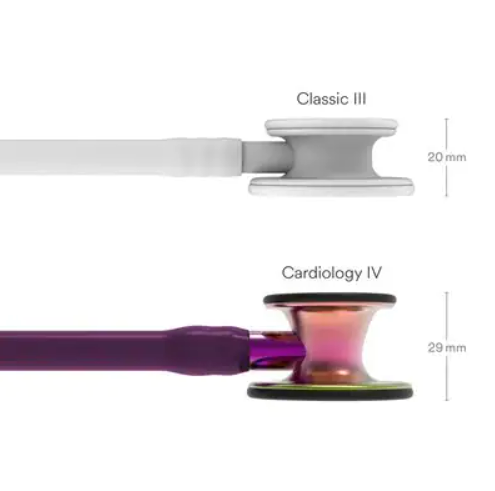 Littmann Cardiology IV Stethoscope, Rainbow Finish Chestpiece