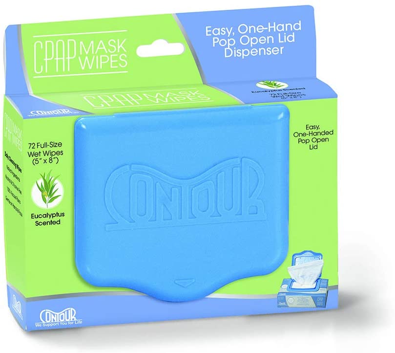 CPAP Wipes Resealable Package Eucalyptus scent, 72 ct