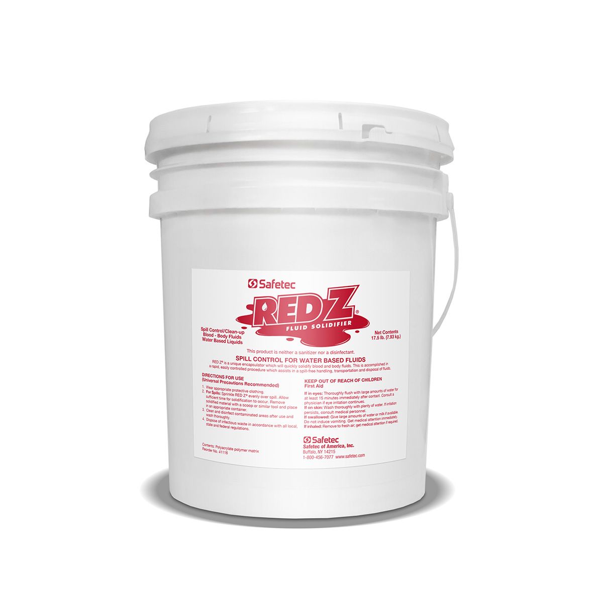 Red Z Spill Control Solidifier Buckets