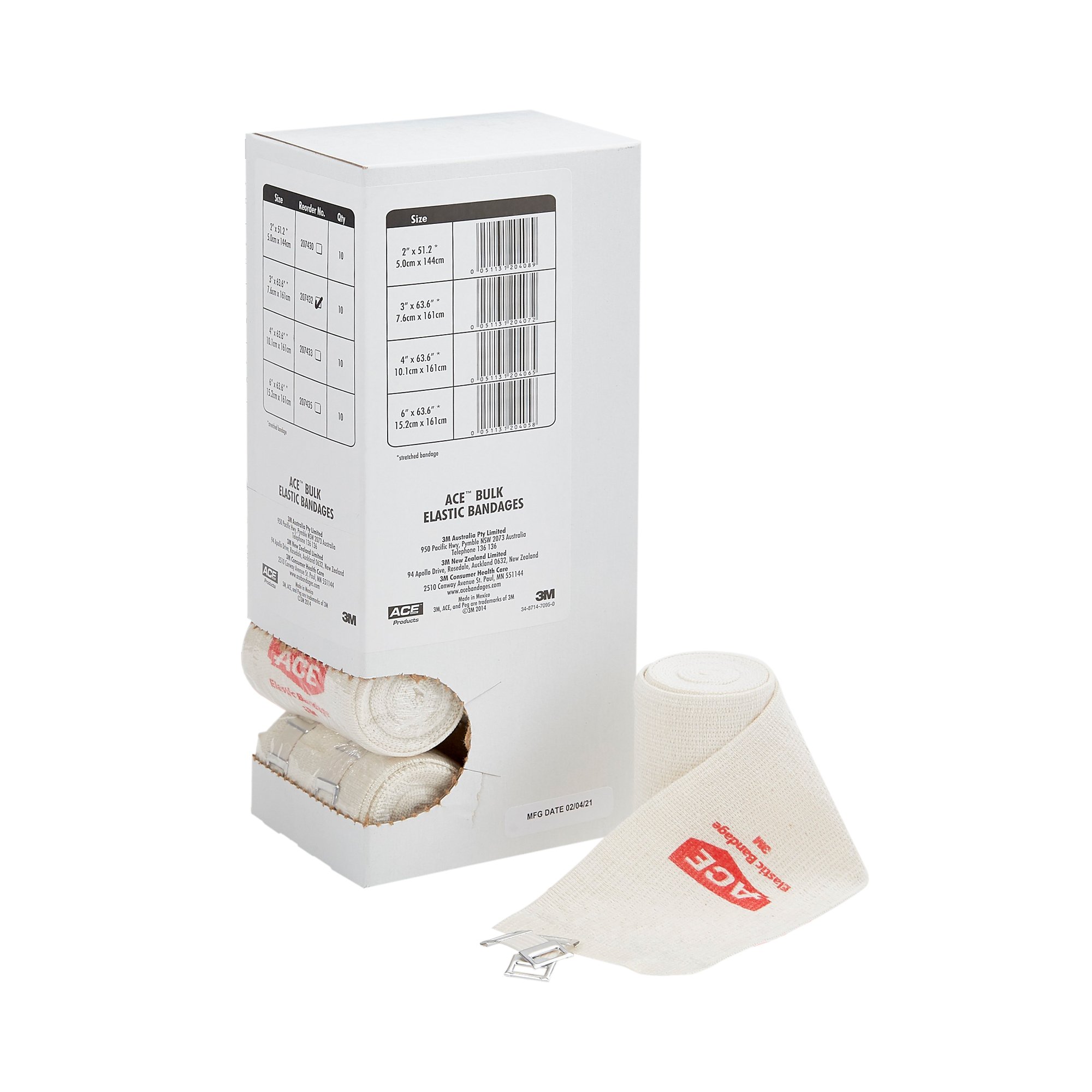 Ace Elastic Bandage, Clip Detached