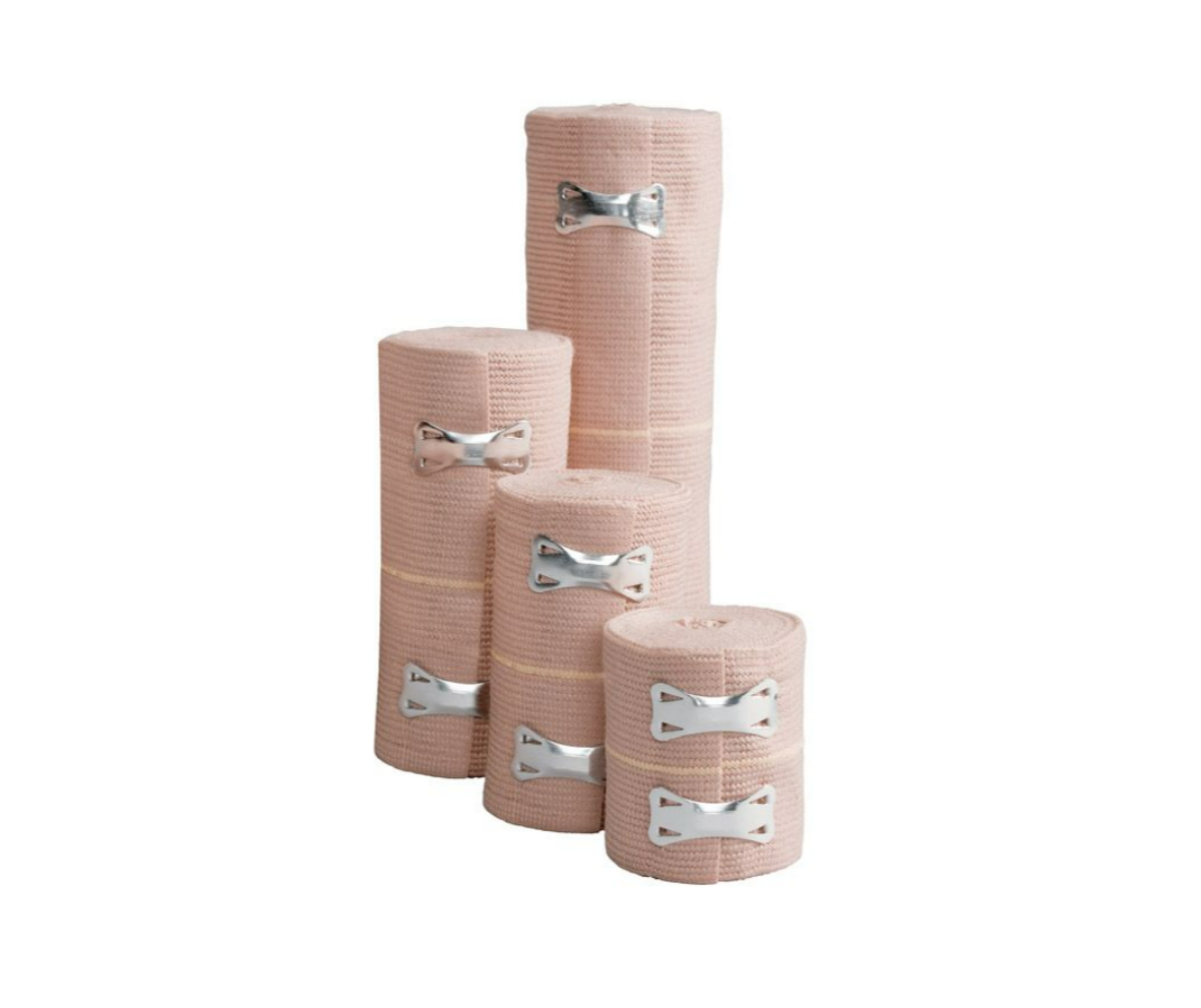 Elastic Bandages with Clip Closure
