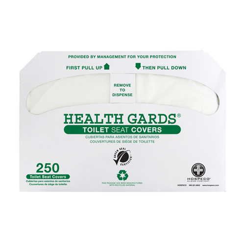 Health Gards Recycled Toilet Seat Covers