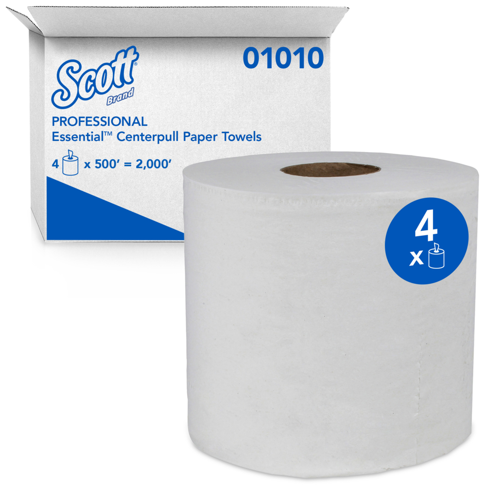 Scott, Towels, 2 Ply, White