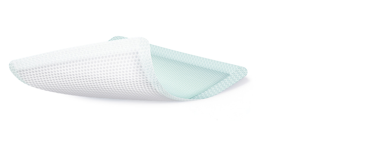  Zetuvit Plus Super Absorbent Dressing with Silicone Adhesive and No Border