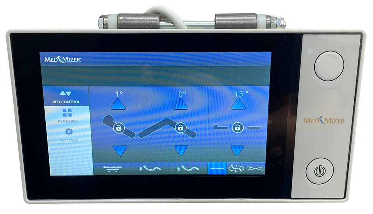 Digital Control Panel on Footboard