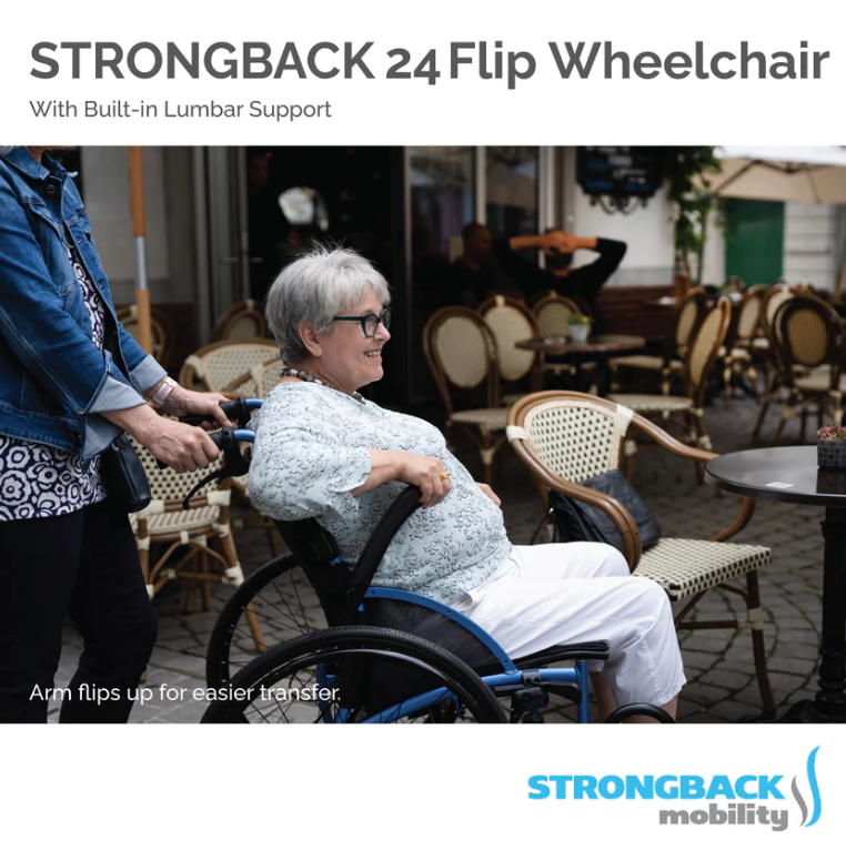 Comfort 24 Flip Wheelchair