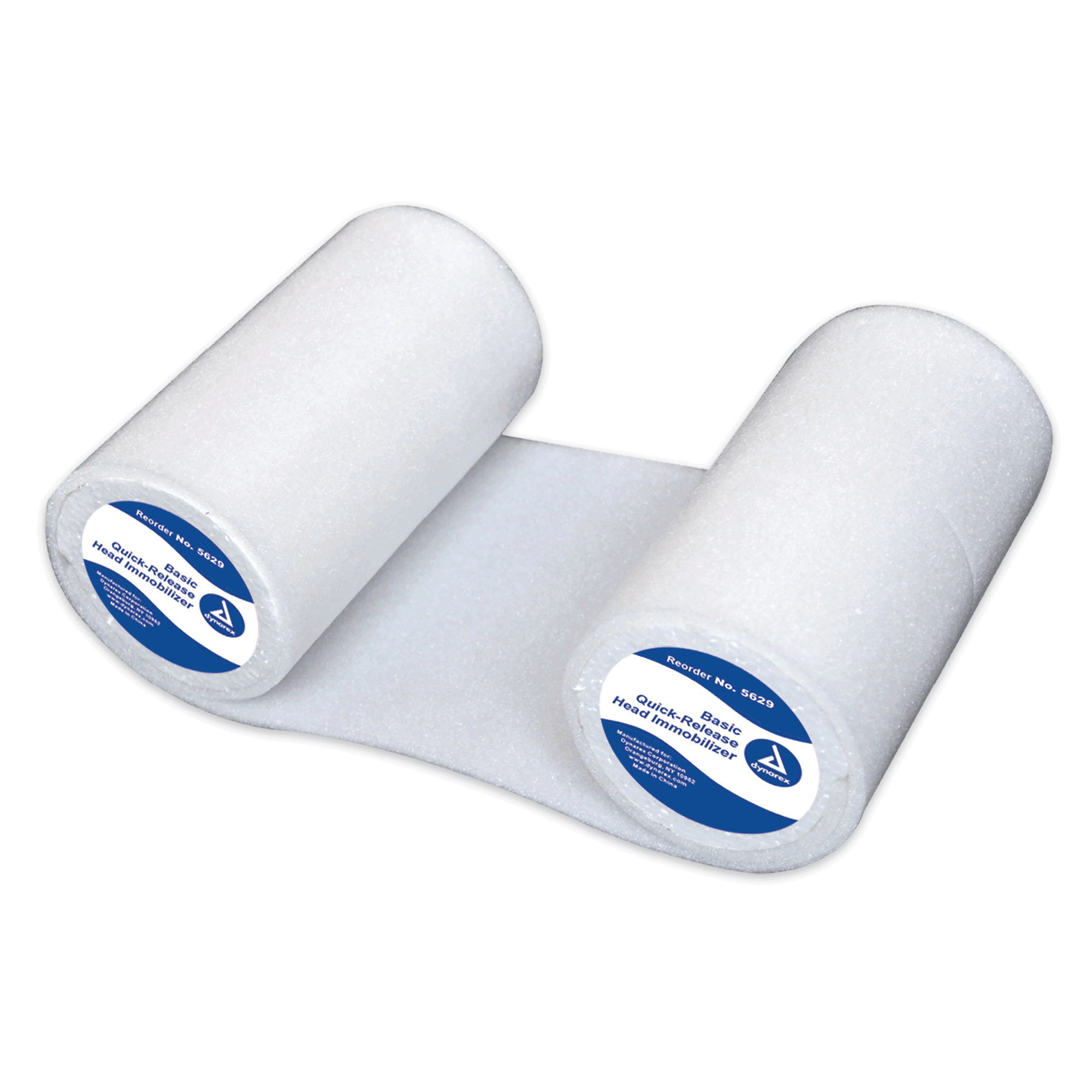 Basic Quick-Release Head Immobilizer White
