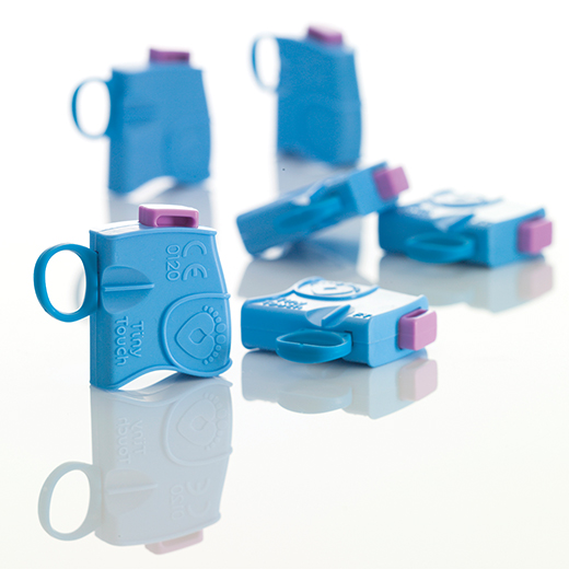 Pediatric Lancing Device Unistik, Extra Gentle Incision Device Blade, Push Button Activation