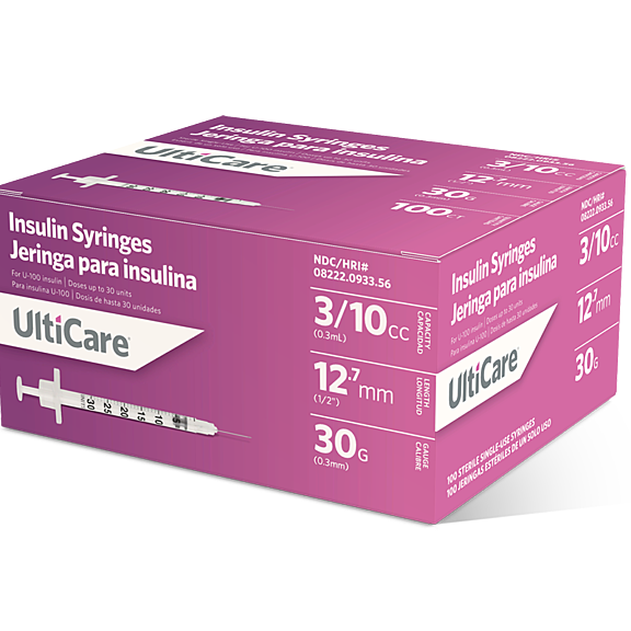 UltiCare U 100 Insulin Syringes