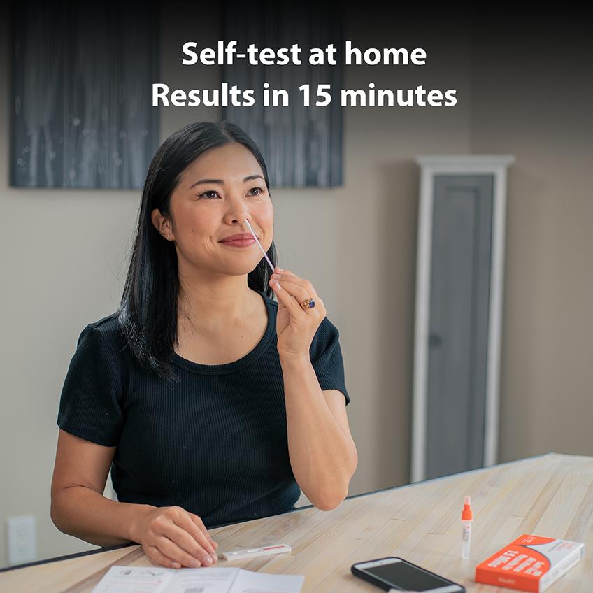 COVID-19 Antigen Rapid Self Test at Home
