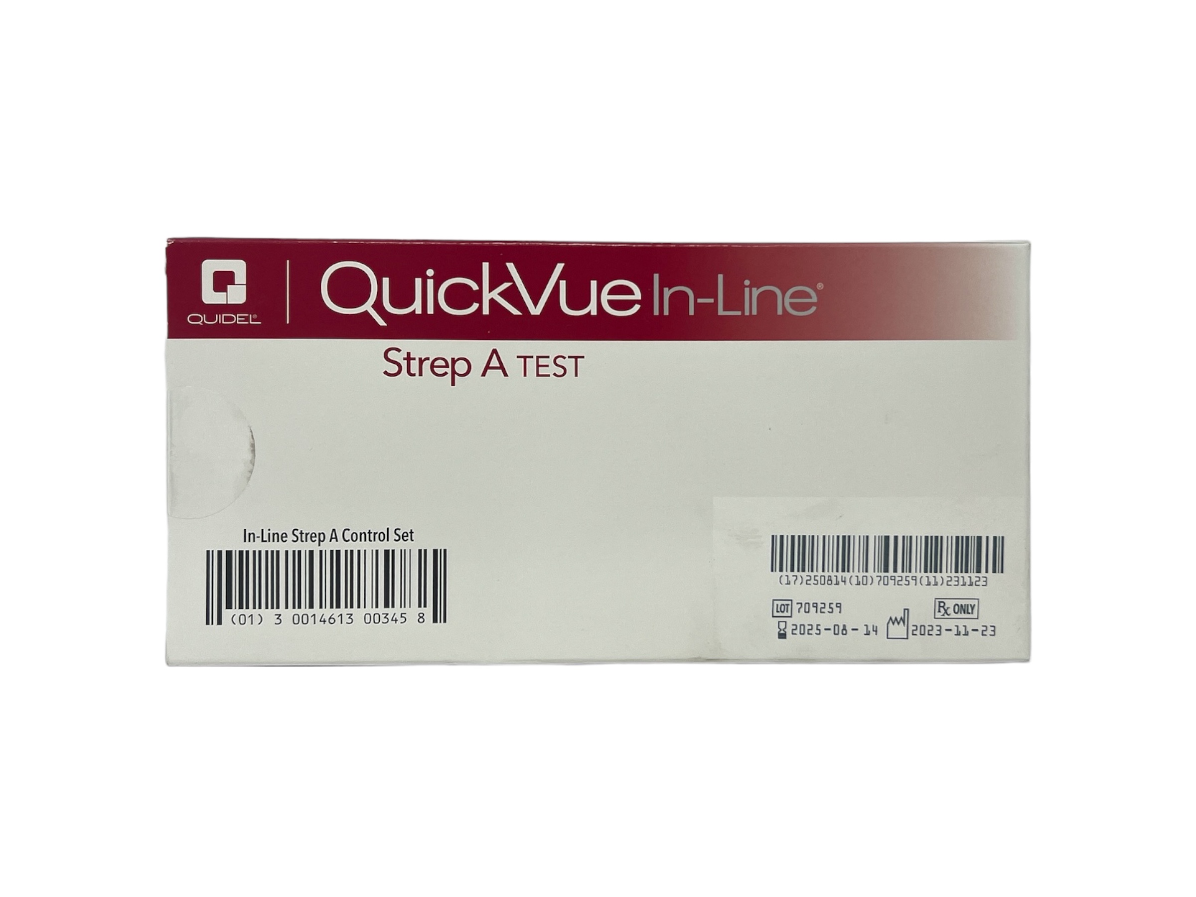 Quickvue InLine Strep A Control Set