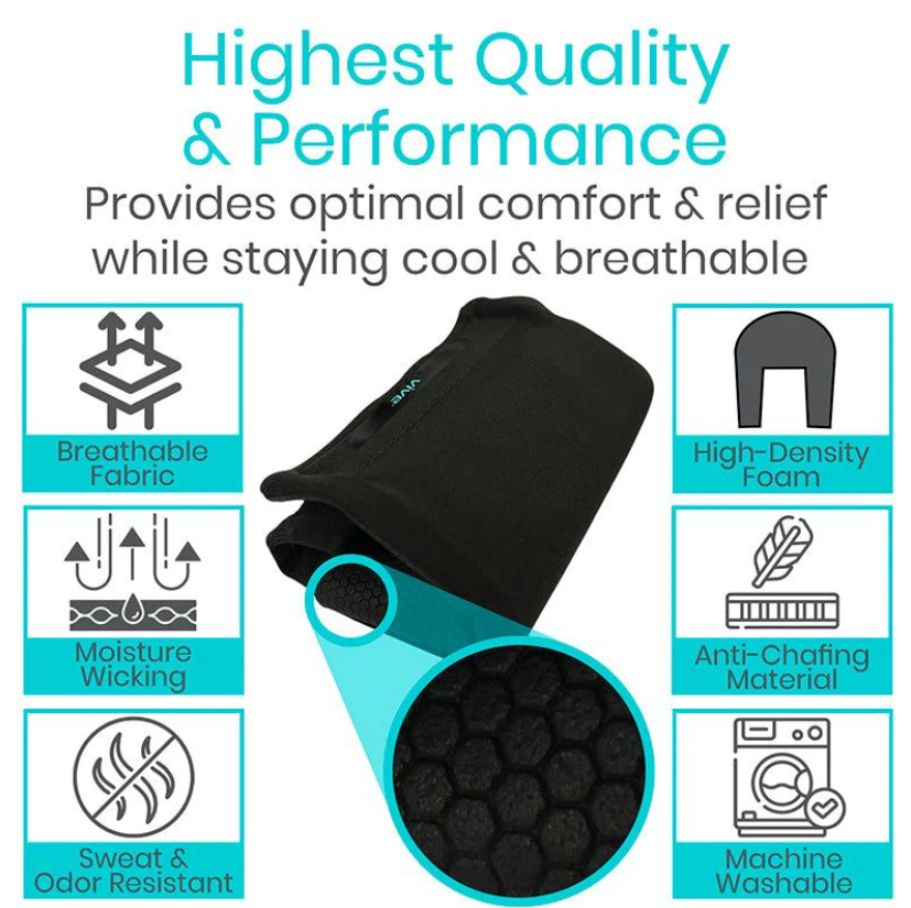 Crutch Pads with Hand Grips